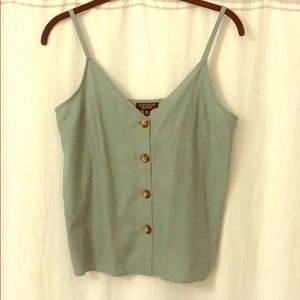 TopShop- Button Through Camisole Top